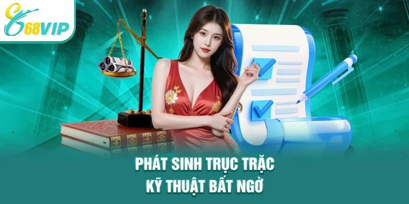 Phát sinh trục trặc kỹ thuật bất ngờ